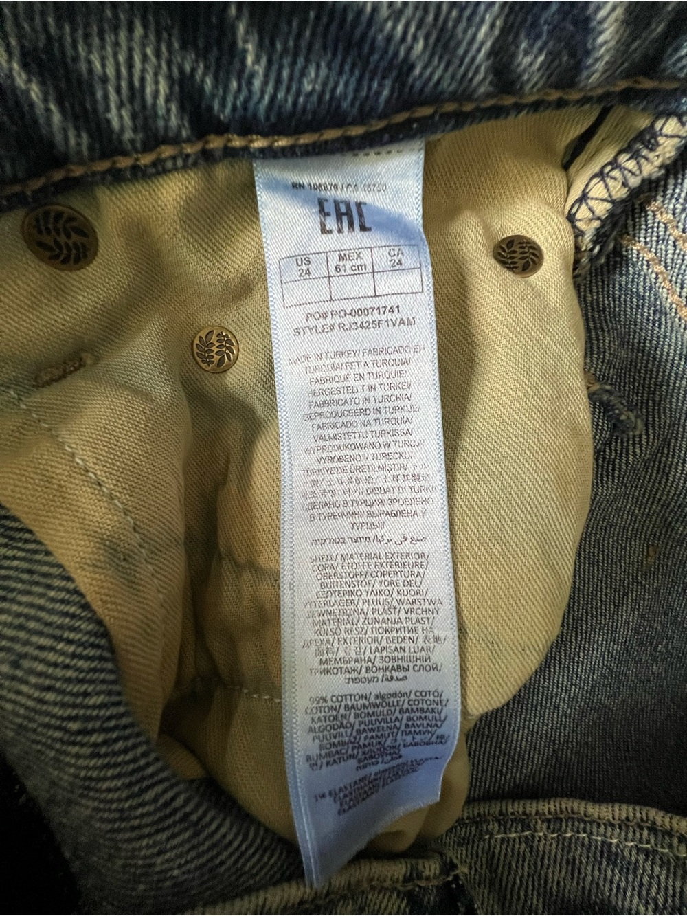 NWT rag & bone The Harlow Mid-Rise Ankle Straight Jeans - Picture 12 of 12